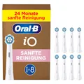 Oral-B Aufsteckbürsten iO Sanfte Reinigung 8er Pack, weiß