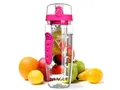 LA VAGUE Trinkflasche VITALITY Trinkflasche mit Einsatz, Trinkflasche mit Früchtesieb für perfekt aromatisierte Getränke