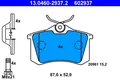 Bremsbeläge 13.0460-2937.2 ATE für VW PEUGEOT SEAT AUDI SKODA