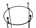 Hirsch Terracotta Staudenhalter OttO Kugel Höhe 90 cm Ø 40 cm flexibel, stabil, erweiterbar, Form Rund, Metall Vollmaterial