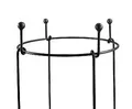 OttO-Staudenhalter Kugel Höhe 90 cm  Ø 40 cm Made in EU flexibel, stabil, e ...