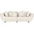 Lomoco Bigsofa, Creme, Metall, 3-Sitzer, Füllung: Schaumstoff,Schaumstoffflocken, 275x80x123 cm, Rücken echt, Wohnzimmer, Sofas & Couches, Sofas, Bigsofas