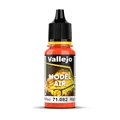 (173,53€/L) Model Air 71.082 Fluorescent Red - RAL2005 Vallejo 17ml