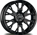 GMP Fender black glossy 8.5x21 ET43 - LK5/112 ML66.6 Alufelge schwarz
