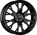 4x GMP Fender black glossy 8.5x21 ET43 - LK5/112 ML66.6 Felge Alu