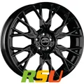 4x GMP Fender black glossy 8.5x21" ET43 LK5 112 ML 66.6 Alufelgen 21 Zoll