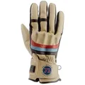 Helstons Bora Beheizbare Motorrad Handschuhe, beige, Größe 3XL für Männer