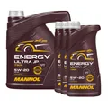 MANNOL Energy Ultra JP 5W-20 Motoröl API SN, ILSAC GF5, FORD M2C948, 7 Liter