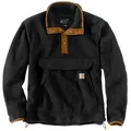 Carhartt Fleecepullover Herren Relaxed Fit schwarz s