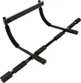 Best Sporting 4 in 1 Multifunktions Tür-Reck I Klimmzugstange mit Softgrip I Belastbar bis 100 kg I Einfache Montage ohne Bohren I Für Klimmzüge, Liegestütze, Dips, Sit-Ups