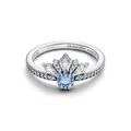 PANDORA Disney Die Eiskönigin ELSA Diadem-Ring aus Sterling Silber mit Zirkonia, Größe: 54, 194134C01-54