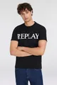 Replay T-Shirt mit Logo-Frontprint