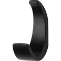 SOTECH Garderobenhaken VETRINO Höhe 69 mm x Breite 24 mm Schwarz Matt Aus Zinkdruckguss