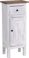 FLURSCHRANK PLANT 80x36cm (HxB) Massivholz | Telefontisch | Farbe: 05 weiß-natur