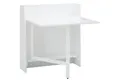 freiraum Klapptisch Froya, in Weiß, MDF/Kiefer - 84x90x80cm (BxHxT)