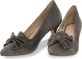Hirschkogel Pumps mit Dekoschleife, 7 cm Absatzhöhe, Modellnummer 10060010