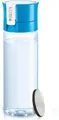 BRITA Wasserfilter-Flasche Vital | 600 ml | Aktivkohlefilter | BPA-frei | 2 MicroDisc | auslaufsicher | hellblau