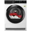 AEG Series 9000 TR9W75780, Freistehend, Frontlader, Wärmepumpe, Weiß, Drehregler, Berührung, Rechts - Weiß
