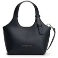 Tommy Hilfiger TH Logo Schultertasche 21 cm  blau