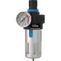 Güde Druckminderer mit Wasserabscheider 1/4 bis 10 Bar für Druckluftsysteme