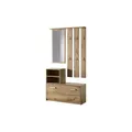 Selsey Garderobenset   , holzfarben , Maße (cm): B: 85 H: 160