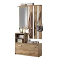 Selsey Garderobenset, 85 x 160 x 24, wotan eiche matt, 5903025323046