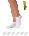 Premium Bambus Sneaker Socken Herren und Damen 6 Paar  Weiche Atmungsaktive K...