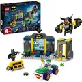 LEGO DC Batman Bathöhle mit Batman, Batgirl und Joker, Superhelden-Spielzeug, Spielzeugauto für Jungen, Mädchen und junge Superhelden ab 4 Jahre...