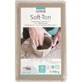 Soft-Ton weiss 500g lufthärtend / brennbar 1040°C - Weiß