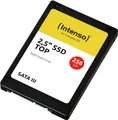 Intenso Interne 2,5" SSD SATA III Top Festplatte 256 GB 550 MB/Sekunden Schwarz
