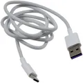 Huawei HL-1289 USB auf-USB-C Datenkabel Ladekabel für Mate 9 weiß 1m    weiß
