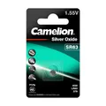 Camelion - SR63W / G04 / SR521 / 379 - 1,55 Volt 10mAh Silber Oxid Knopfzelle