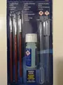 Revell Modellbau Bemalen Zubehör Set 3 Pinsel - Pinselreiniger - 2 Pipetten
