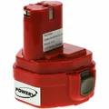 Akku für Makita Typ 1222 12V 2000mAh/24Wh NiMH Rot