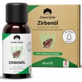 Emma Grün® Bio Zirbenöl [100% NATURREIN] - Echtes Zirbelkiefer Öl 30ml aus Alpen Wildwuchs - WILDE ERNTE - Naturreines Ätherisches Öl - Waldiges Zirbenöl für Diffusor, Zirbenspäne & Sauna
