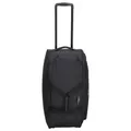 Kenorada Reisetasche SoftLITE Duffle | große Reisetasche | großes Hauptfach | praktische Fächer an den Seiten | Abnehmbarer, längenverstellbarer Schultergurt (schwarz, XL (mit Rollen))