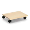 Zeller 13328 Rollbrett f. Allzweckkiste, Kiefer/Kunststoff