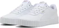 Puma Damen Sneaker Carina 3.0 - 400365, Farbe:weiß/gold, Damen Schuhe:36