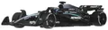 Formel 1 Hot Wheels Premium Druckgussfahrzeug 1:64 Team Mercedes Benz: Fahrer 1