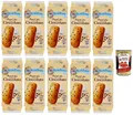 Mulino Bianco Plum Cake al Cioccolato 10x350g, Kuchen mit Schokoladenchips+Polpa