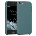 kwmobile Schutzhülle kompatibel mit Apple iPod Touch 6G / 7G (6. und 7.Generation) - Hülle Silikon gummiert - Cover Case in Arctic Night