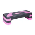 Rebel Step Für Aerobic und Training Fitness 3 Stufen Grauviolett RBA3225PU
