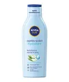 NIVEA SUN After Sun Milch Feuchtigkeitsspendende After Sun Milch (1 x 200 ml), feuchtigkeitsspendende Körpermilch mit Bio-Aloe Vera für intensive und langanhaltende Feuchtigkeitsversorgung