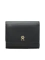 Tommy Hilfiger Geldbörse TH ICON TRIFOLD, Damen Geldbeutel, Portemonnaie mit TH-Logo