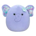 Squishmallows SQCR05378 - Anjali der lila Elefant 19 cm, offizielles Jazwares Plüsch, superweiches Kuscheltier