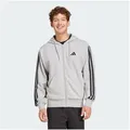 adidas Sportswear Hoodie ESSENTIALS 3-STREIFEN FRENCH TERRY KAPUZENJACKE (1-tlg) grau XXXL (56)