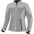 SHIMA Openair Damen Motorrad Textiljacke, grau, Größe S