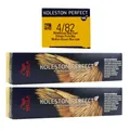Wella Koleston Perfect ME Rich Naturals 2 x 60 ml 4/82 mittelbraun perl matt Set
