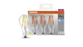 3PAK Żarówka LED E27 A60 CL 11W = 100W 1521lm 4000K Neutralna 300 Filament OSRAM