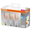 OSRAM LED Lampe BASE Classic 3er-Pack Filament E27 11W 1521Lm neutralweiss 4000K